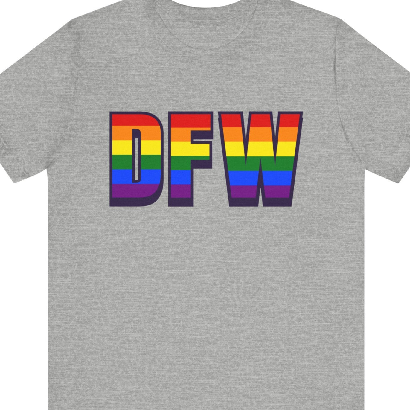 DFW | Dallas - Fort Worth International Airport – Airport Code Rainbow Collection - Queer Energy