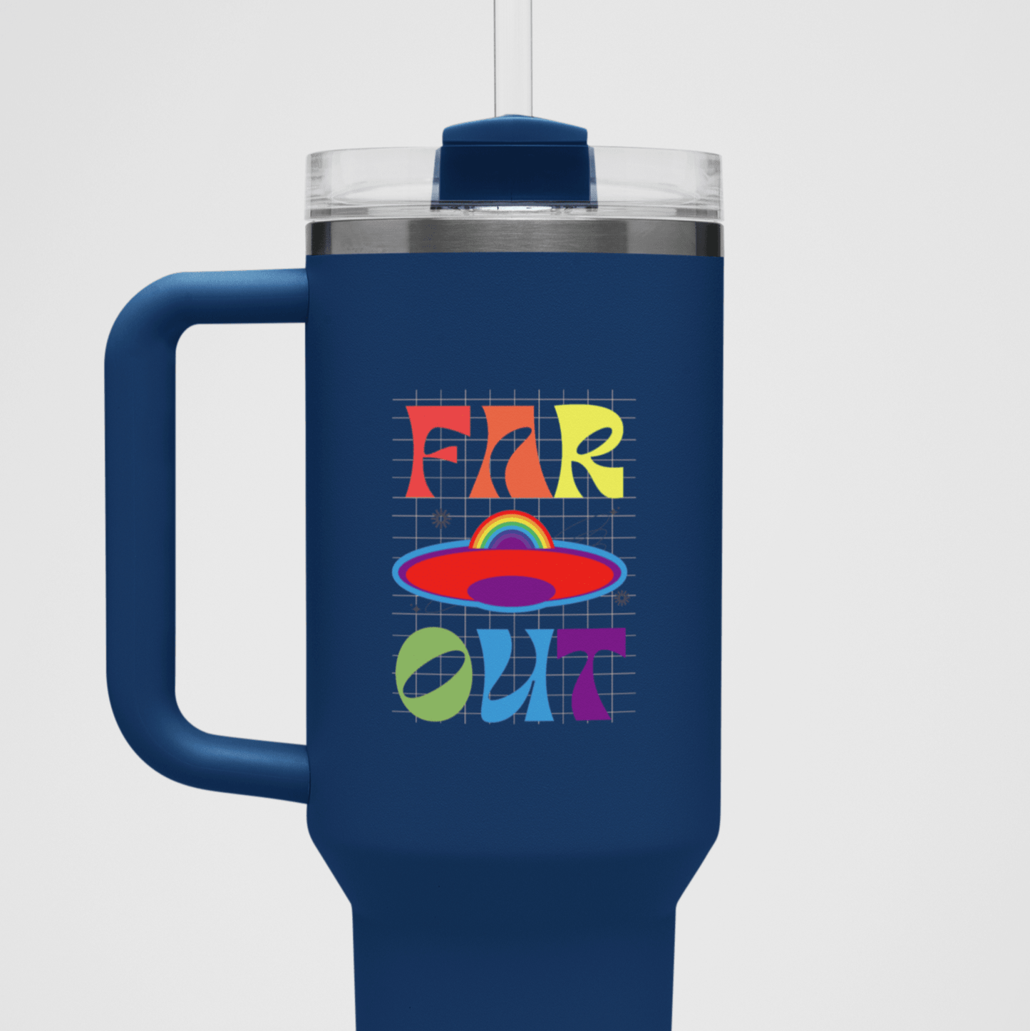 FAR OUT | Gay Pride Polar Camel Insulated Mug - Queer Energy