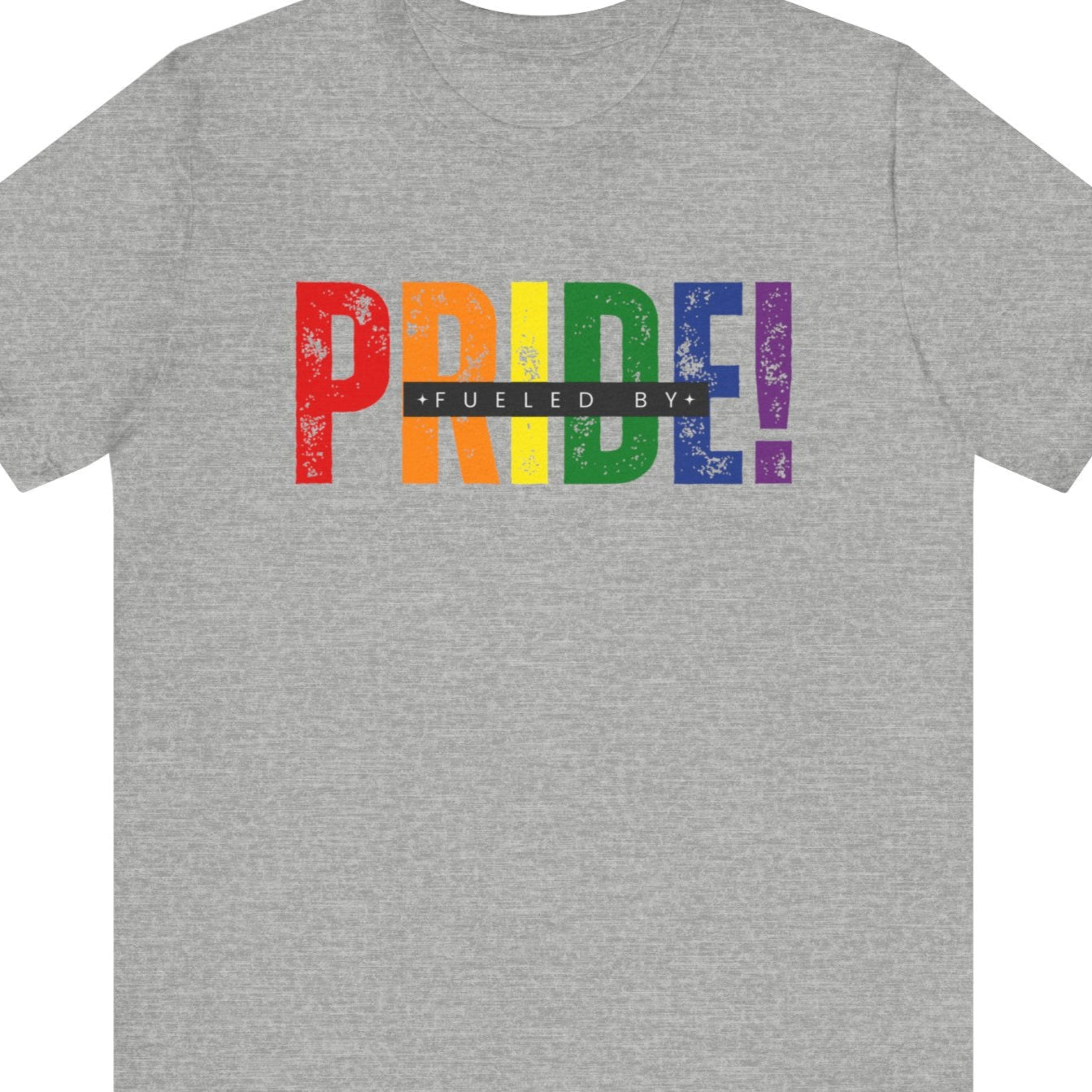 Fueled by PRIDE | LGBTQ Power Statement Tee - Queer Energy