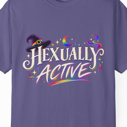 HEXUALLY ACTIVE | Halloween LGBTQ+ Tee Designed by Queer Energy - Queer Energy