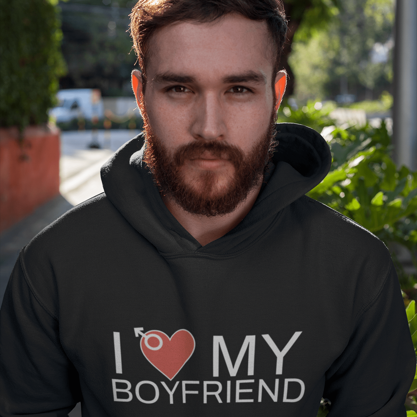 I LOVE MY BOYFRIEND | Gay LOVE Hoodie - Queer Energy