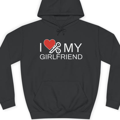 I LOVE MY GIRLFRIEND | Sapphic Love Hoodie - Queer Energy