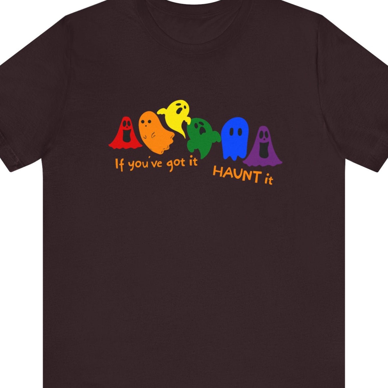 If you've got it HAUNT it | Funny LGBTQ Halloween tee - Queer Energy