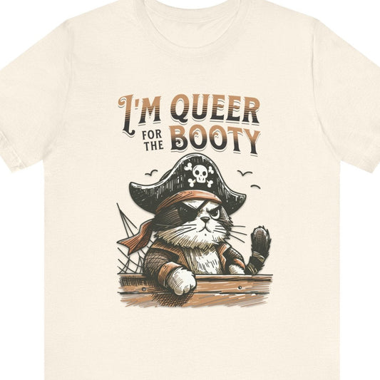 I'M QUEER for the BOOTIE | Funny Gay Halloween tee - Queer Energy