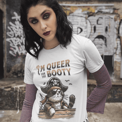 I'M QUEER for the BOOTIE | Funny Gay Halloween tee - Queer Energy
