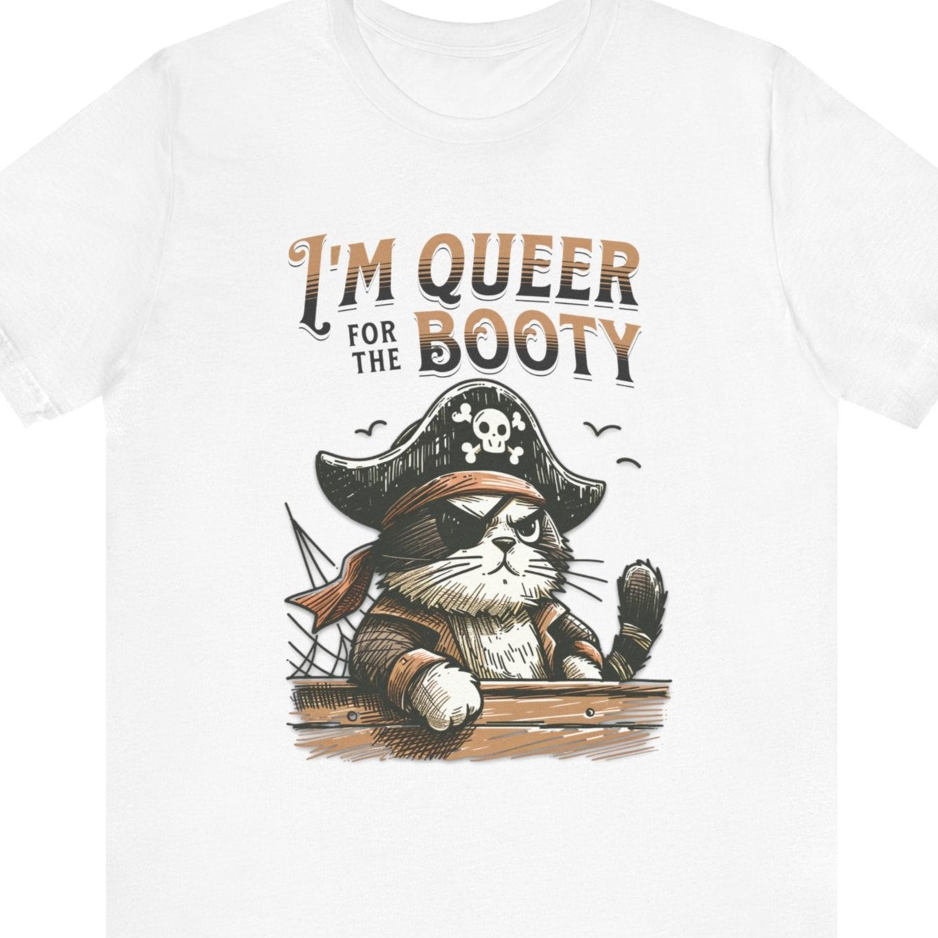 I'M QUEER for the BOOTIE | Funny Gay Halloween tee - Queer Energy