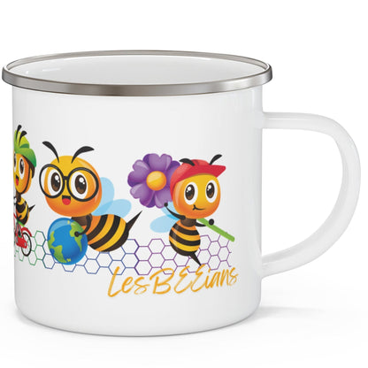 LesBEEians | Enamel Camping mug - Queer Energy