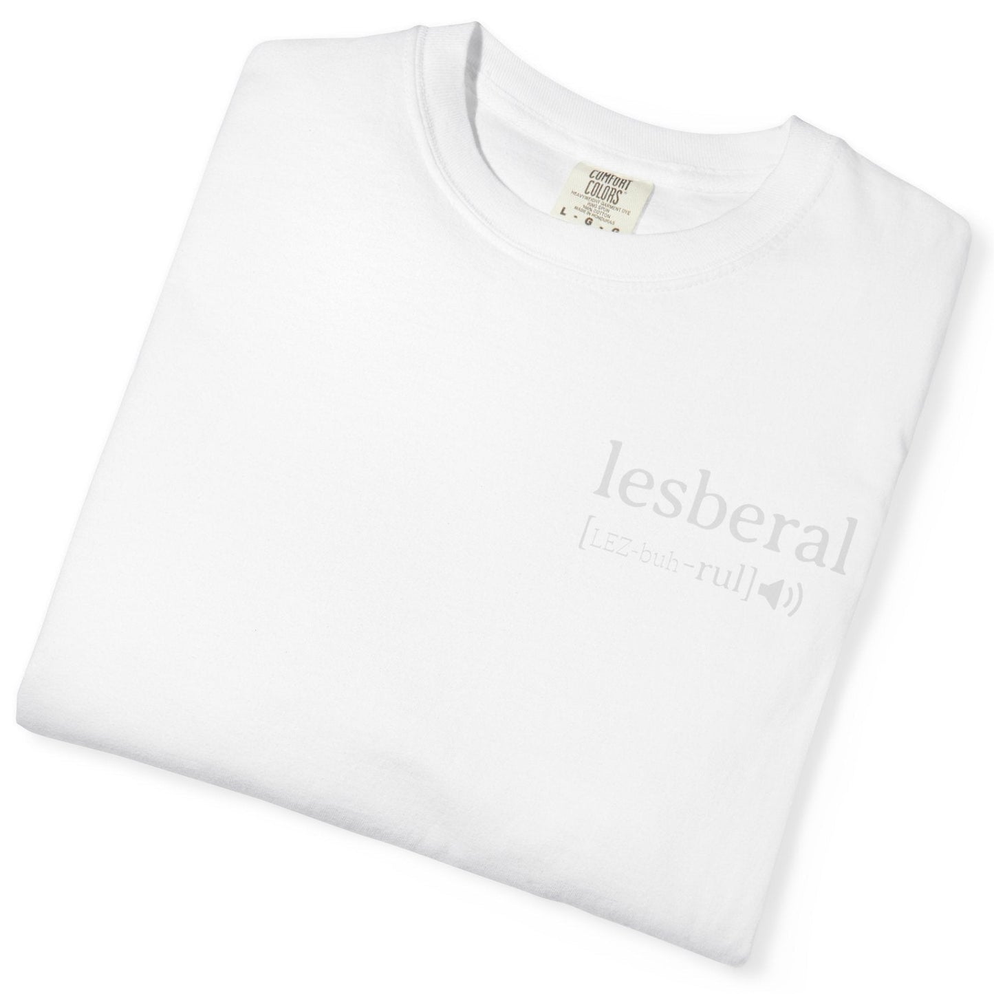 Lesberal Definition | Funny Lesbian Pride Tee Designed by Queer Energy - Queer Energy