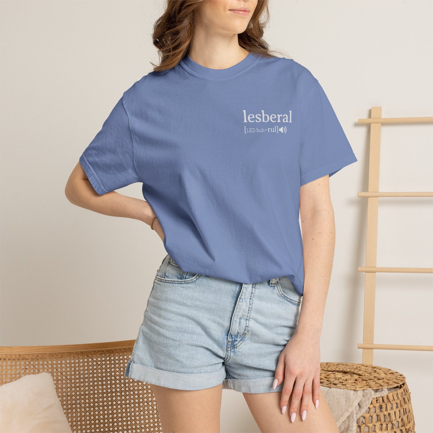 Lesberal Definition | Funny Lesbian Pride Tee Designed by Queer Energy - Queer Energy