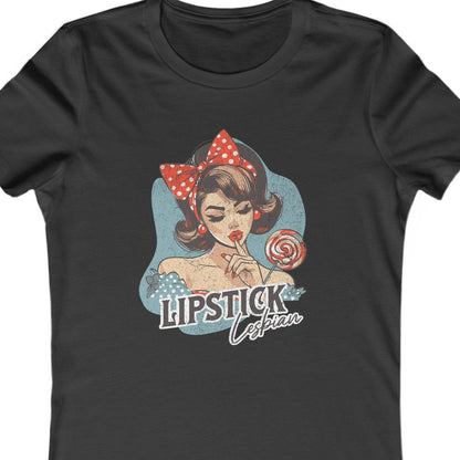 Lipstick Lesbian | Funny Lesbian tee - Queer Energy