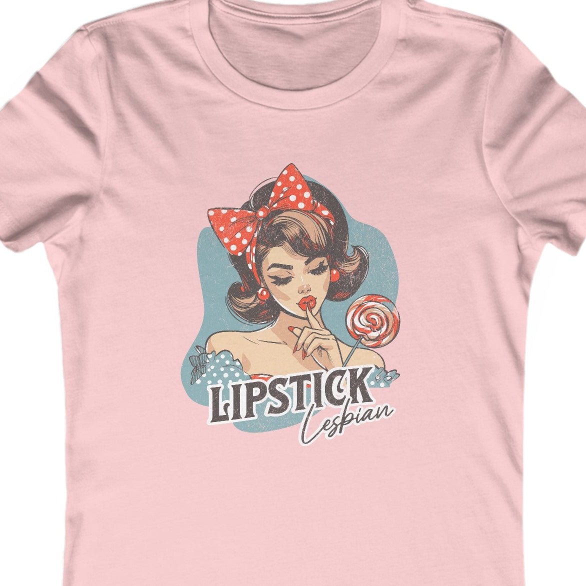 Lipstick Lesbian | Funny Lesbian tee - Queer Energy