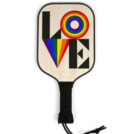 LOVE | LGBTQ+ Pickleball Paddle Kit - Queer Energy