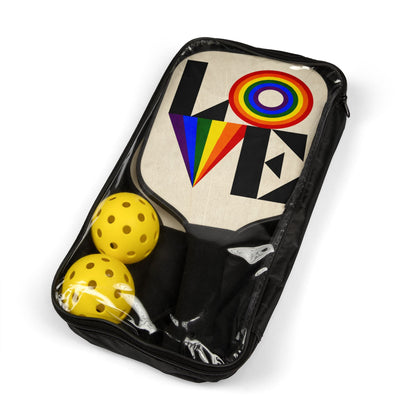 LOVE | LGBTQ+ Pickleball Paddle Kit - Queer Energy