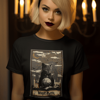 Magic Pussy | Funny Lesbian tee - Queer Energy