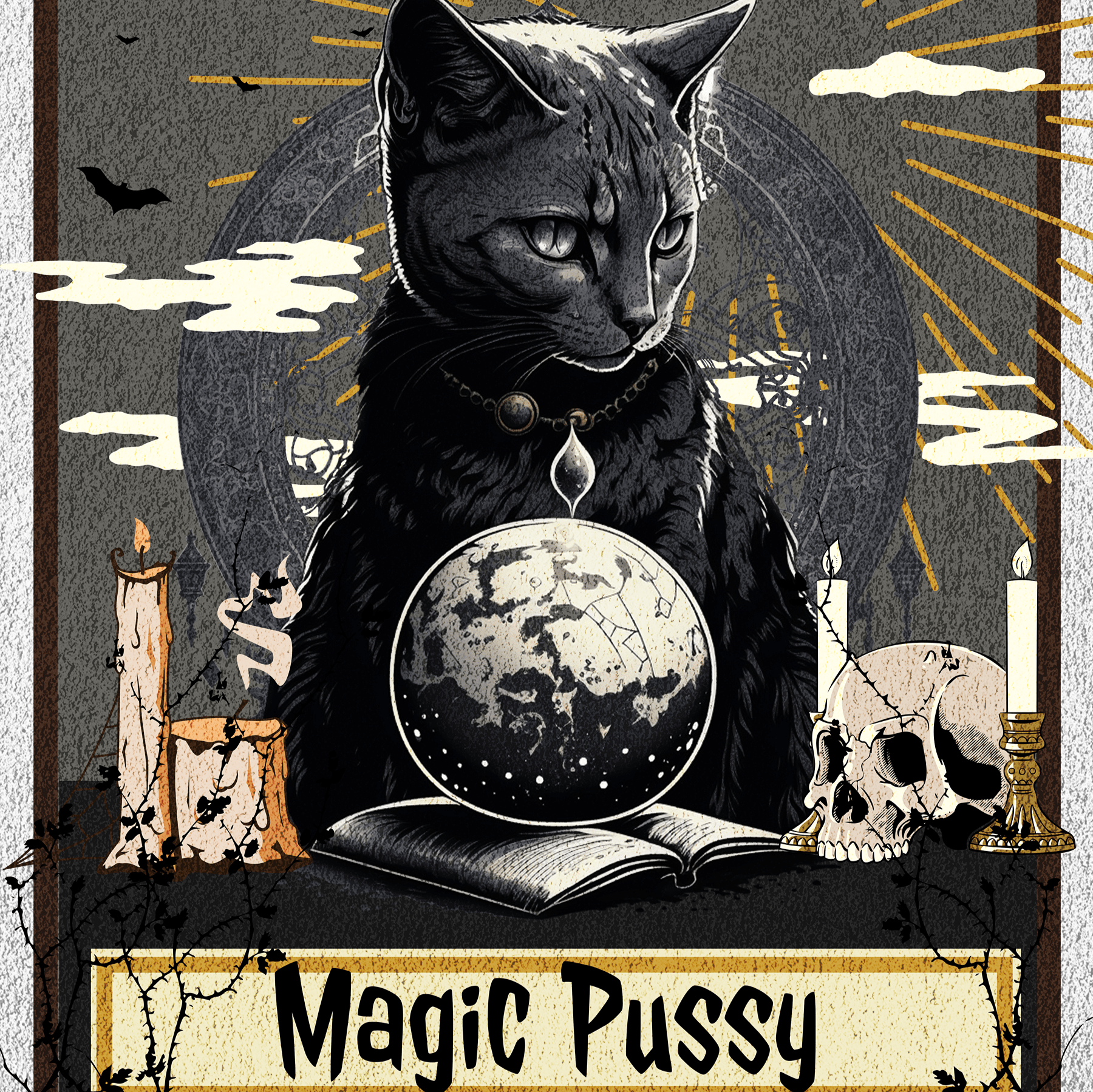 Magic Pussy | Funny Lesbian tee - Queer Energy