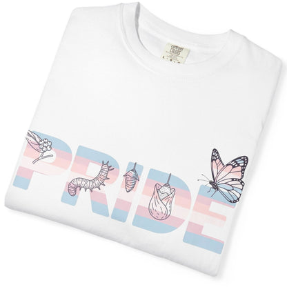 Pride Transgender Tee | Trans Pride t-shirt, Pride Transgender Flag Colors, Designed by Queer Energy - Queer Energy