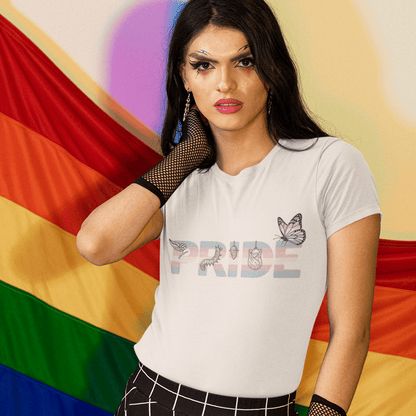 Pride Transgender Tee | Trans Pride t-shirt, Pride Transgender Flag Colors, Designed by Queer Energy - Queer Energy