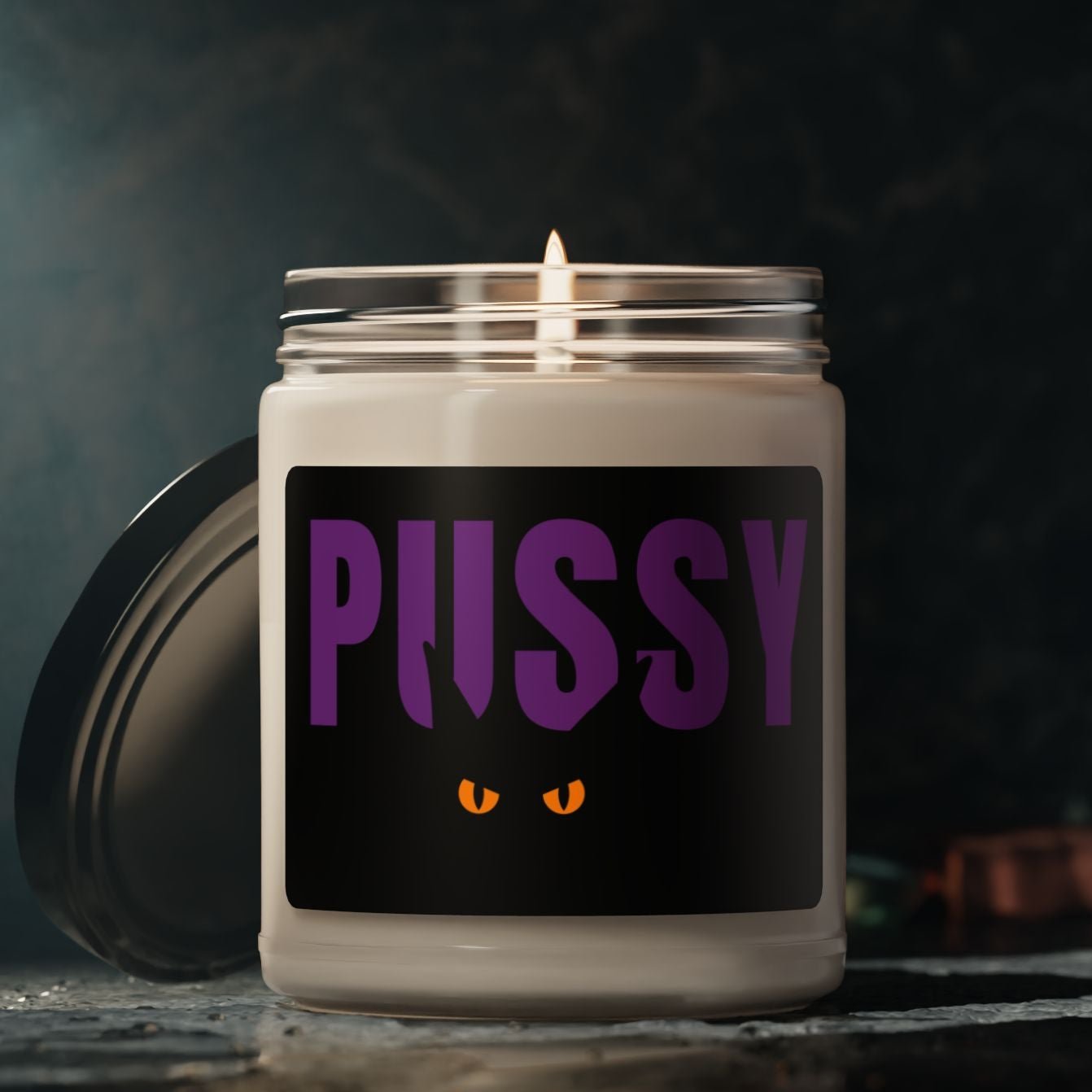 PUSSY (cat) | Funny Candle - Queer Energy