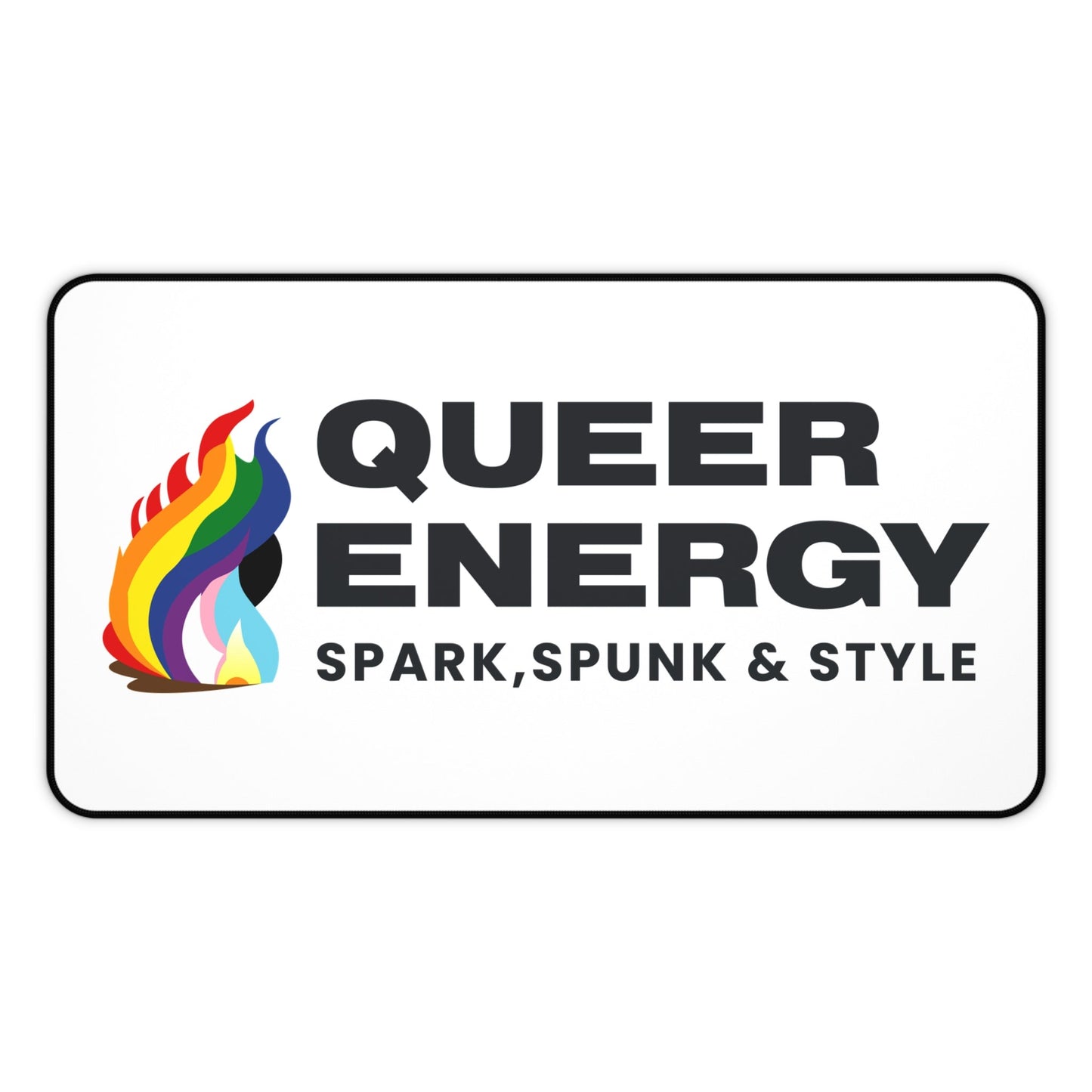 Queer Energy | Desk Mat - Queer Energy
