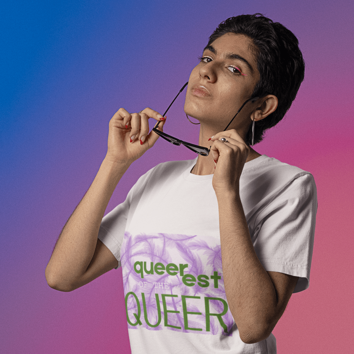 queerest of the QUEER | Queer tee - Queer Energy