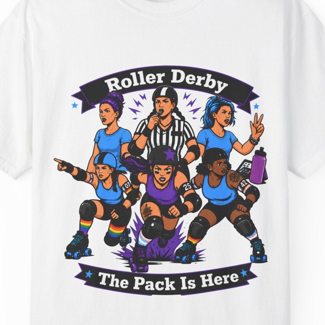 Roller Derby Pride Shirt - LGBTQ Skater Tee
