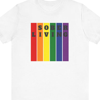 SOBER LIVING | LGBTQ Pride Recovery Tee - Queer Energy