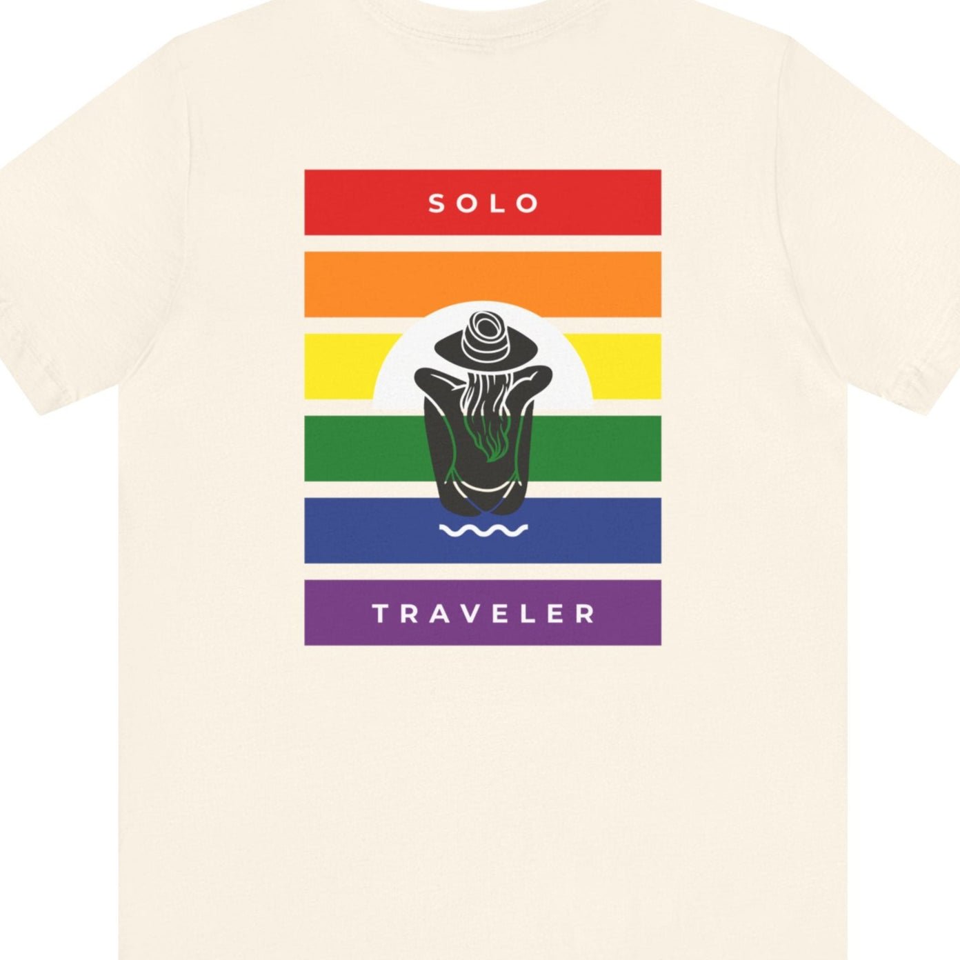 Solo Traveler | Gay Travel Tee - Queer Energy