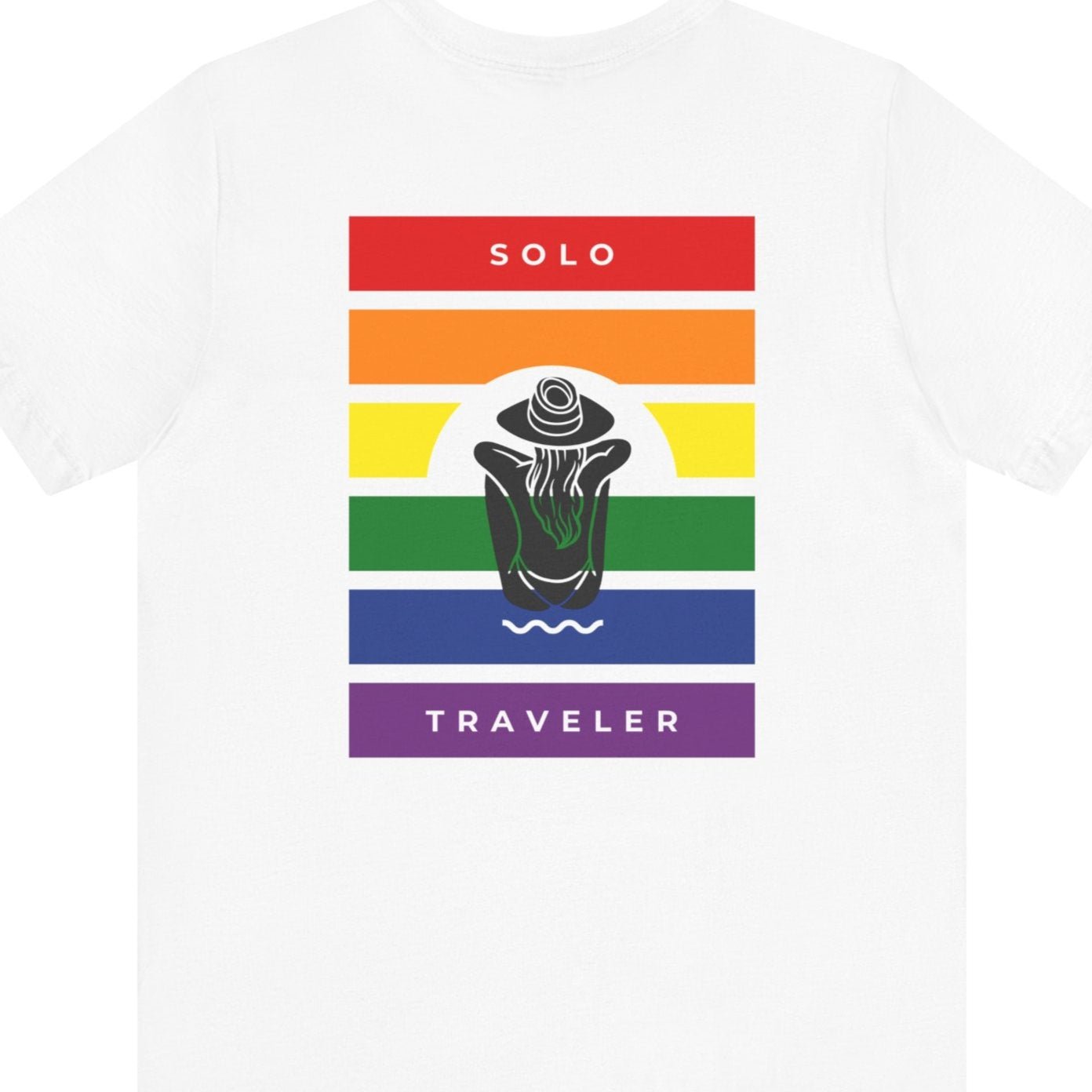 Solo Traveler | Gay Travel Tee - Queer Energy