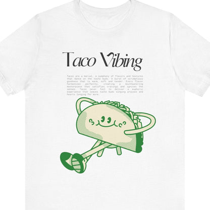 Taco Vibing | Funny Lesbian Tee - Queer Energy