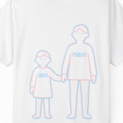 TRANS PARENT | Gay Pride Tee Designed by Queer Energy - Queer Energy