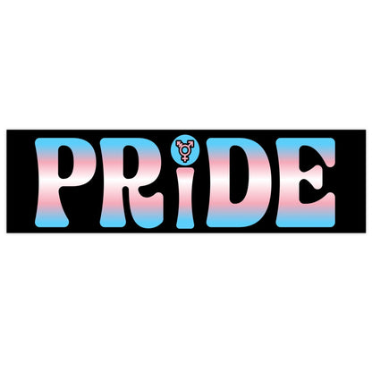 Trans Pride | Bumper Sticker Designed by Queer Energy - Queer Energy