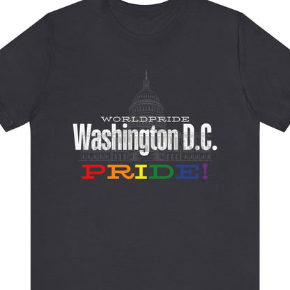 Washington D.C. Gay Pride Tee | Regional Pride Collection - Queer Energy