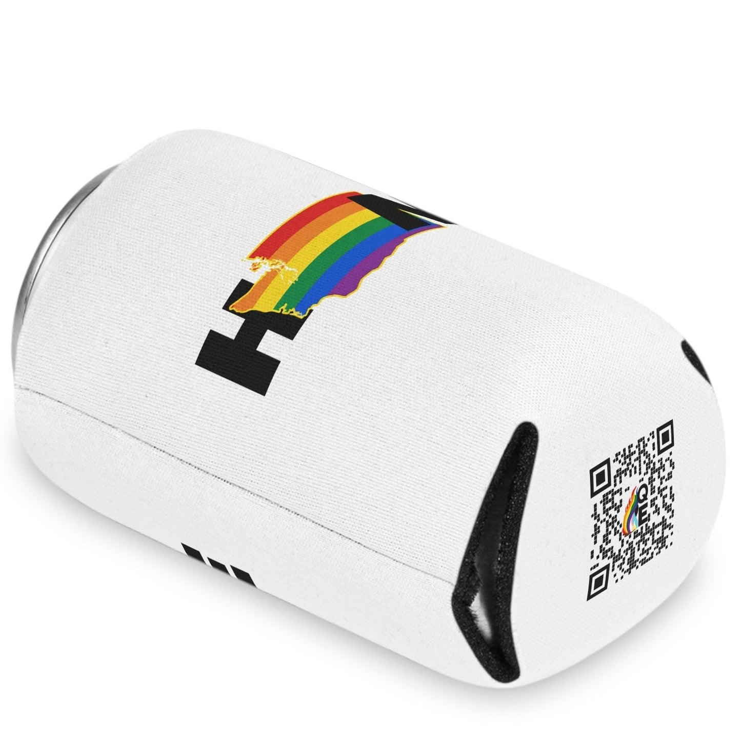 Washington Home LGBTQ+ Pride Koozie | Designed by Queer Energy - Queer Energy