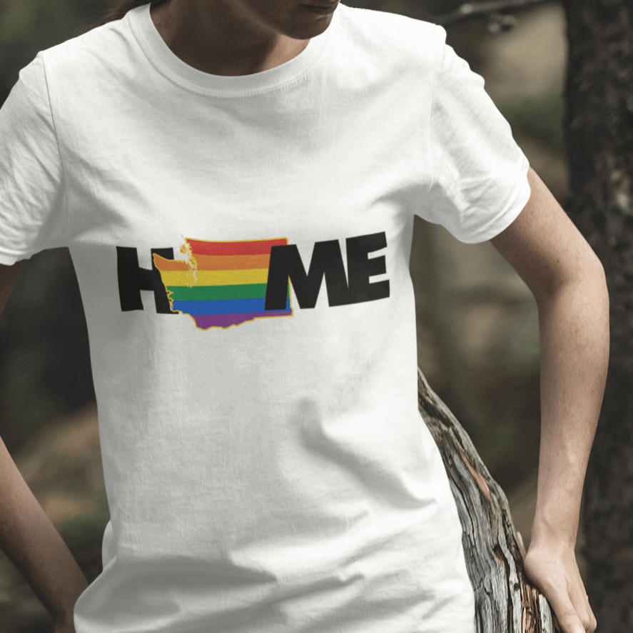 Washington State Pride Tee | Gay Pride t-shirt - Queer Energy