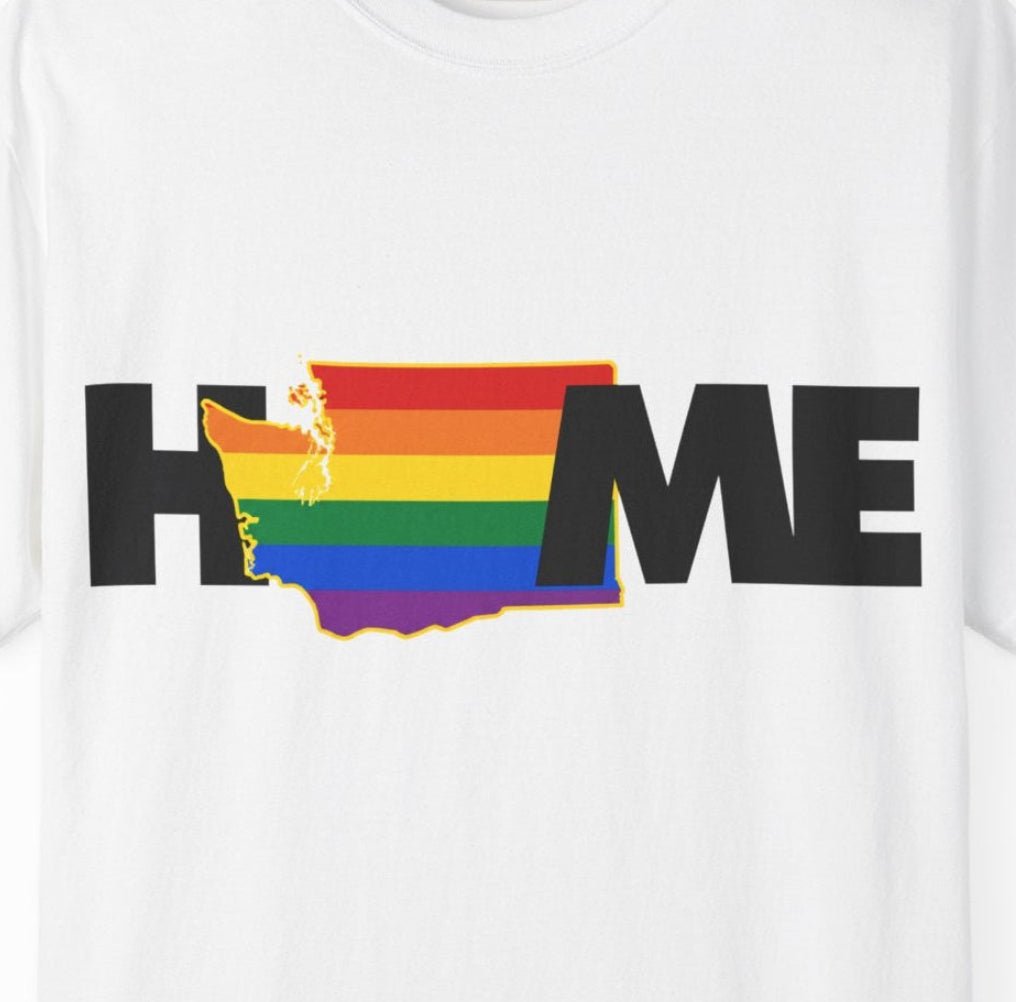 Washington State Pride Tee | Gay Pride t-shirt - Queer Energy