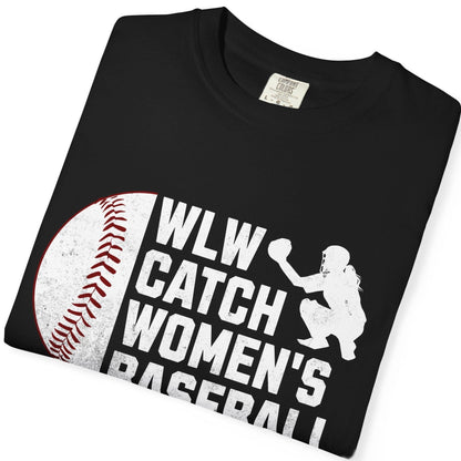 WLW Catch Women's Baseball | Lesbian Pride Tee Designed by Queer Energy - Queer Energy