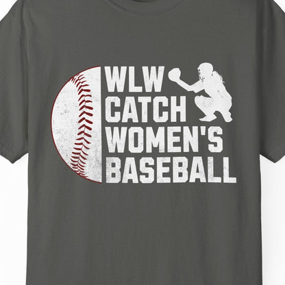WLW Catch Women's Baseball | Lesbian Pride Tee Designed by Queer Energy - Queer Energy