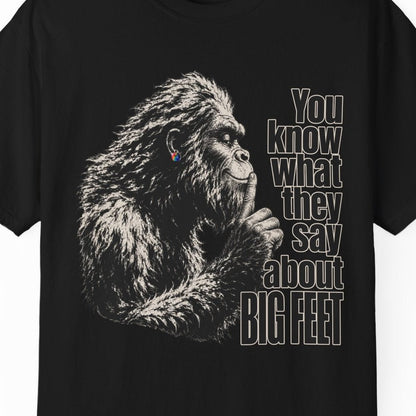 You Know What They Say About Big Feet | Gay Pride Tee - Queer Energy
