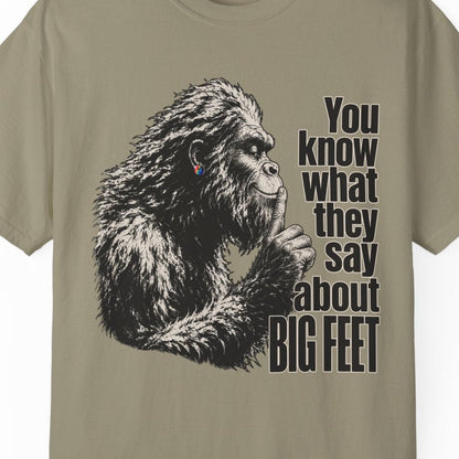 You Know What They Say About Big Feet | Gay Pride Tee - Queer Energy