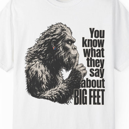 You Know What They Say About Big Feet | Gay Pride Tee - Queer Energy